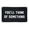 banner - camp flag - you'll think of something by oxford pennant