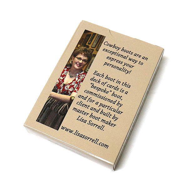 playing cards - cowboy boot by sorrellnotionsandfindings