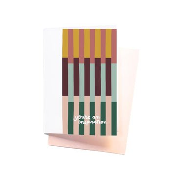 card - appreciation - you're an inspiration by anna tovar