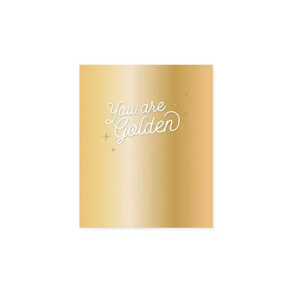 card - 3d pop-up - you're golden by uwp luxe