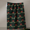 tea towel - microfiber holiday - yuletide garland by geometry house
