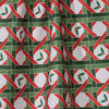 tea towel - microfiber holiday - yuletide lattice by geometry house
