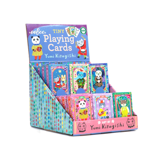 playing cards - tiny yumi - assorted by eeboo
