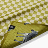 tea towel - microfiber double-sided - zebra way by geometry house