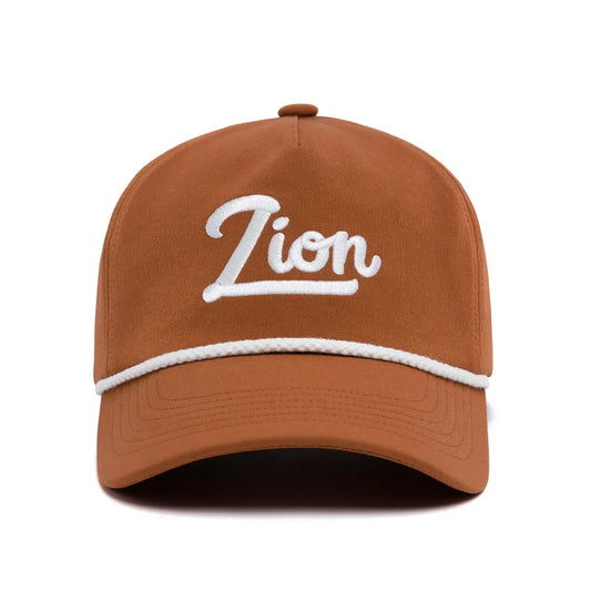 trucker hat - national parks - zion/rust by parks project