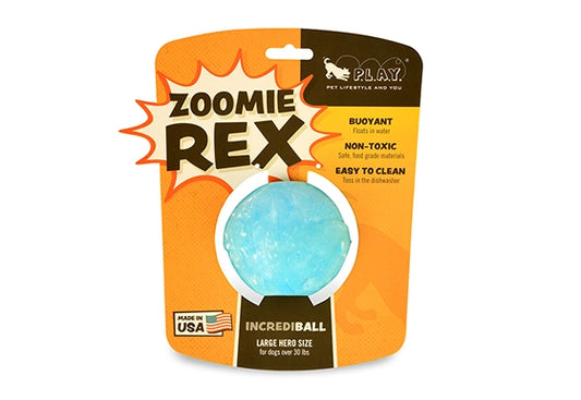 dog toy - zoomierex incrediball by p.l.a.y.