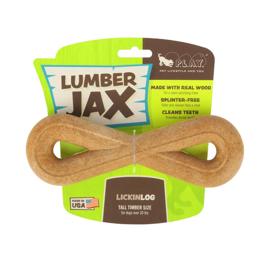 dog toy - zoomierex lumberjax by p.l.a.y.