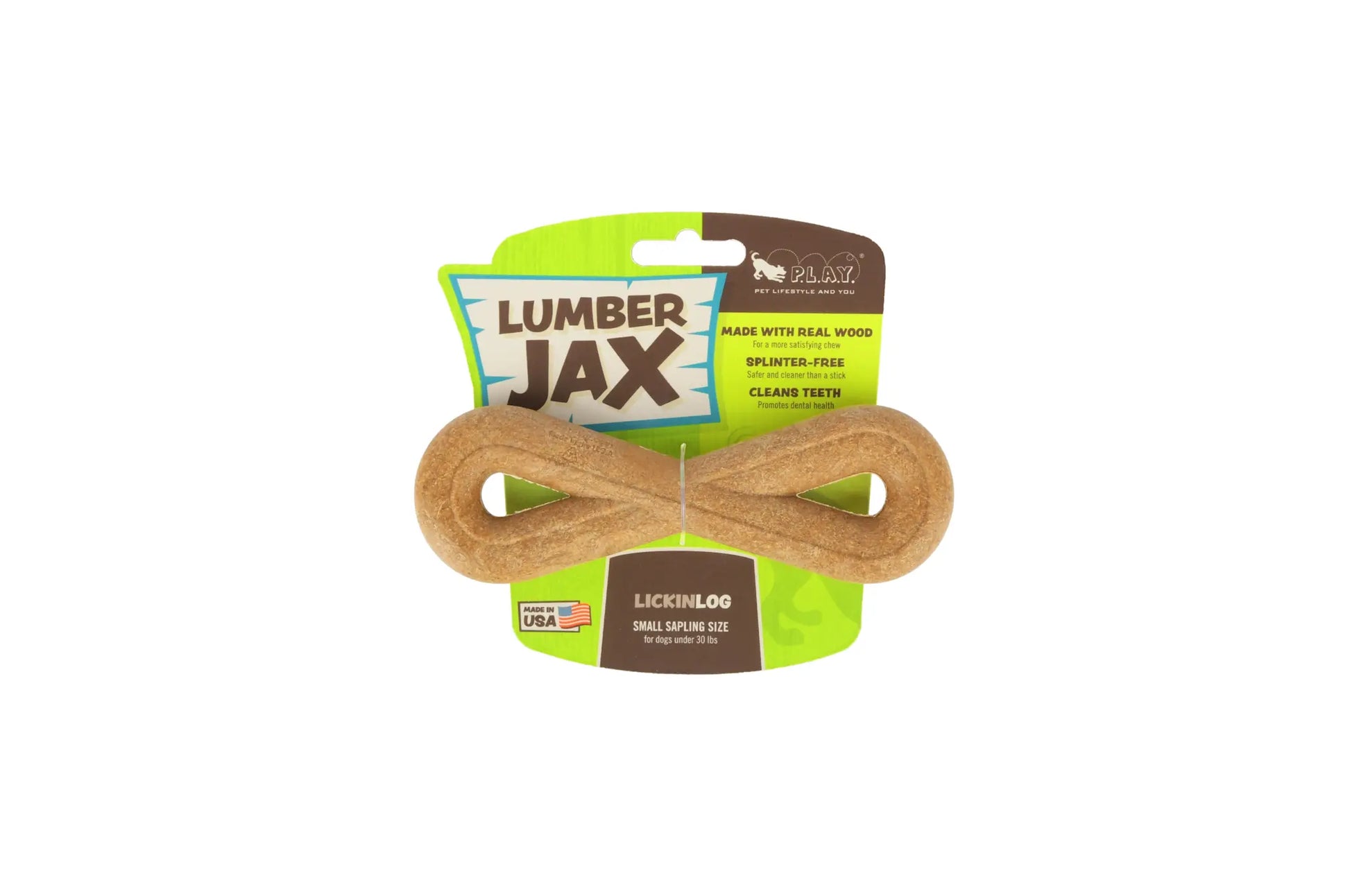 dog toy - zoomierex lumberjax by p.l.a.y.