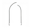 RENTAL | 2-Piece Asymmetrical Arbor - Table Clamp