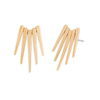 Earrings | Large Five Spike Post | Gold Filled/Bronze
